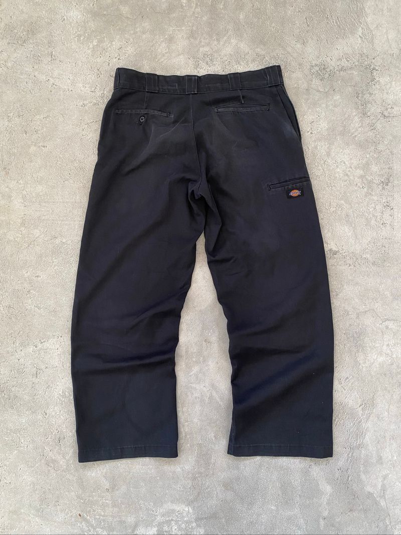 DICKIES DOUBLE KNEE BLACK FADED, foto 4