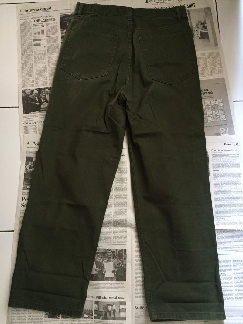 Jeans Baggy Olive, foto 2
