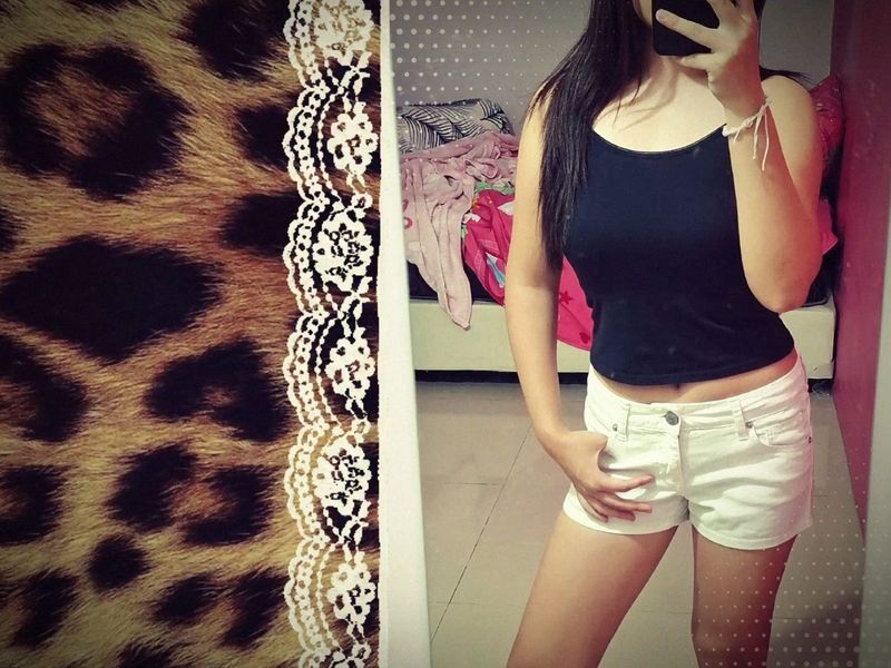 low rise white shorts, foto 4