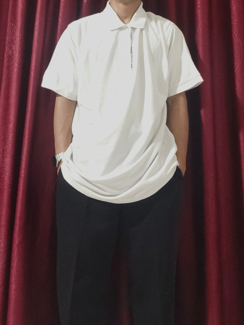 Burberry Poloshirt White, foto 2