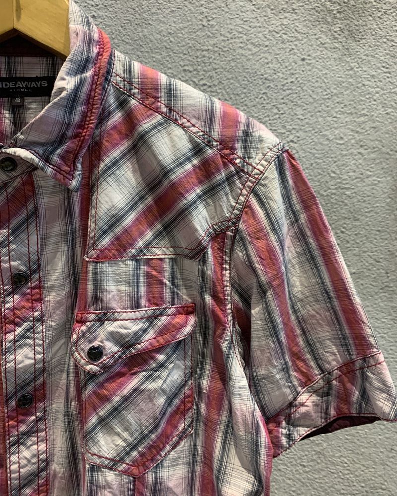 Y2k Hideaways Nicole Plaid Shirt, foto 4
