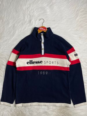 Crewneck half button ellesse second (4015)