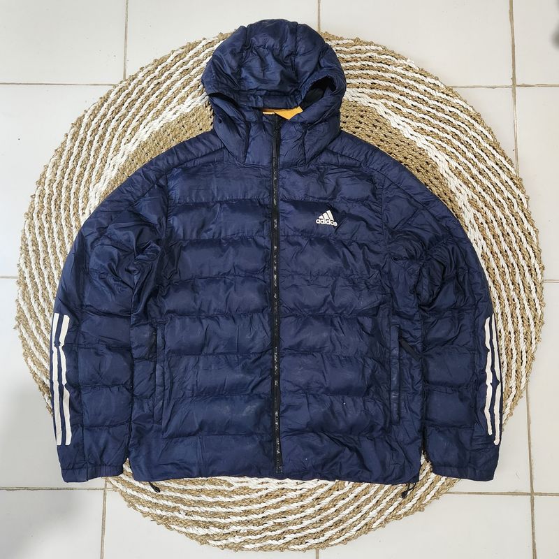 Adidas Sportswear Puffer jacket Pria navy, foto 2