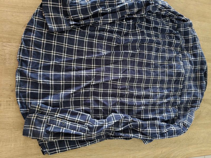 Flannel First Down Blue Gunung Original Asli 100%, foto 4
