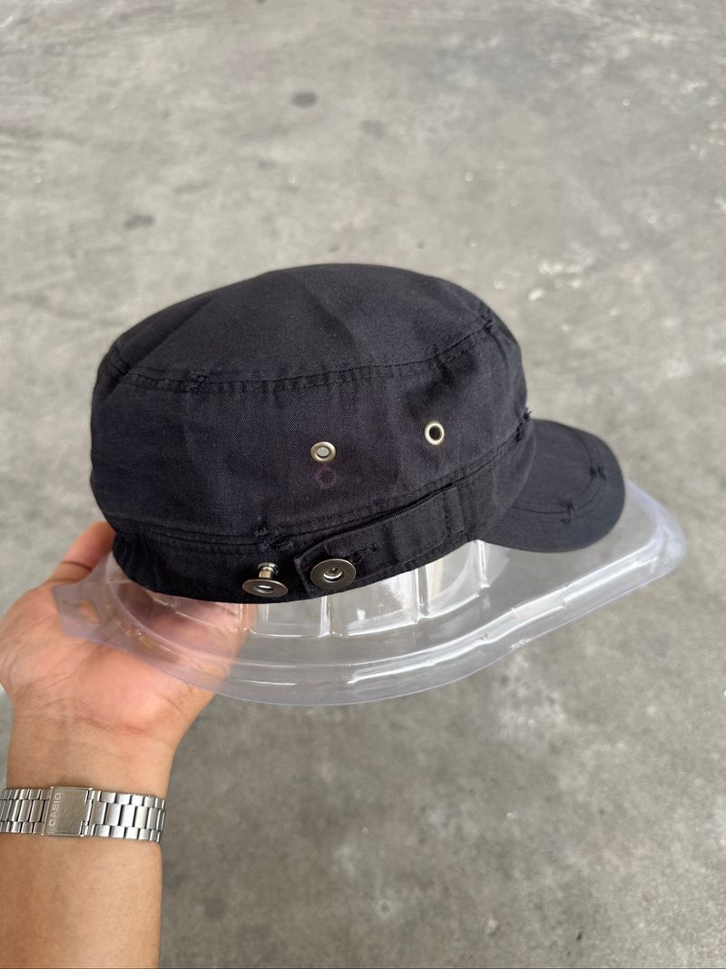 Distressed Studded Comando Cadet Hat, foto 5