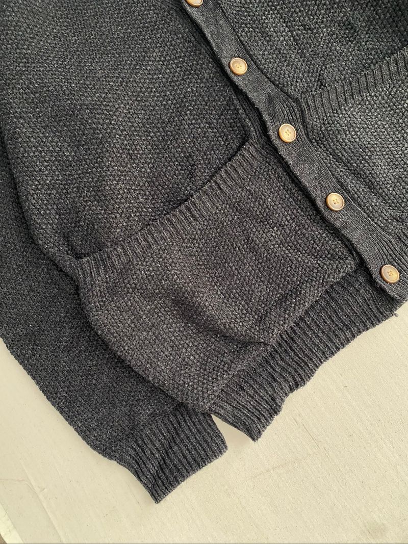 Cardigan Tekstur Oversize, foto 3