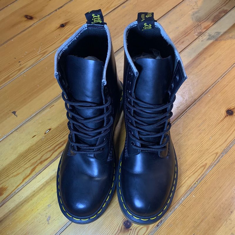 Docmart 1460 black smooth, foto 2