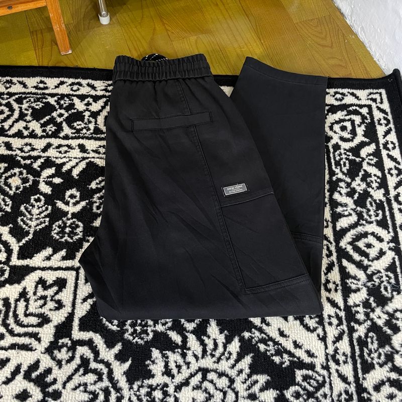 Newyork relaxed longpants full black, foto 6