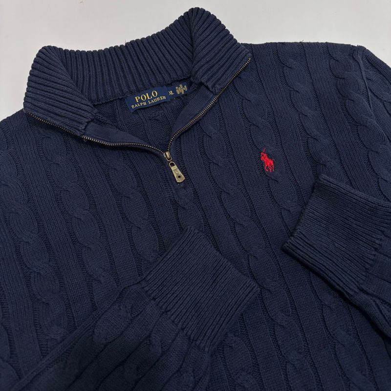 Quarter-Zip Cable Polo Ralph Lauren, foto 5