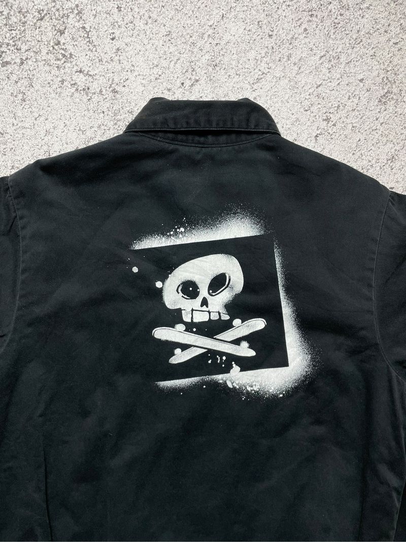 Punk Work Jacket Studded Gothic USA Workwear vintage, foto 4