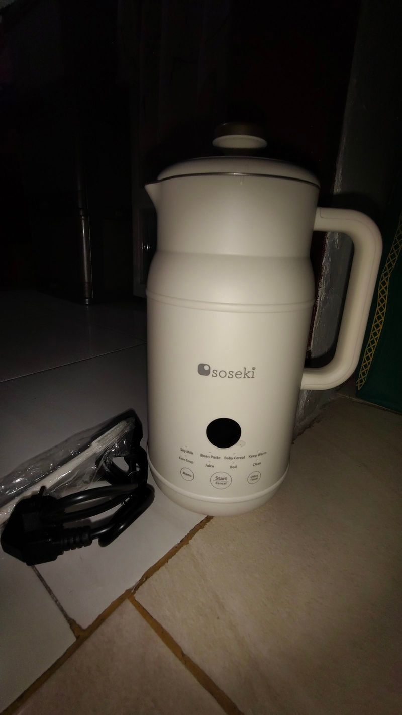 Soseki - Mesin pembuat susu kacang, foto 6