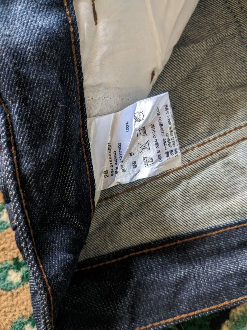 Beslow selvedge regular jeans, foto 5