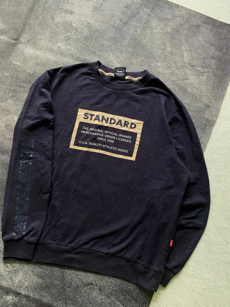 Crewneck Feltics Bordir X Back Print, foto 2