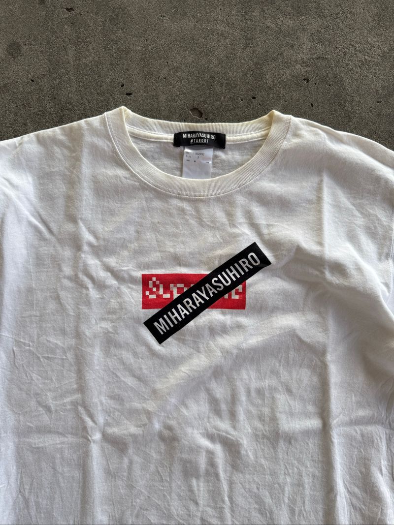 Mihara Yasuhiro Fake Box Logo LS Tee, foto 5