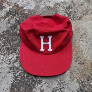 Streetwear Skater Hat Pria red