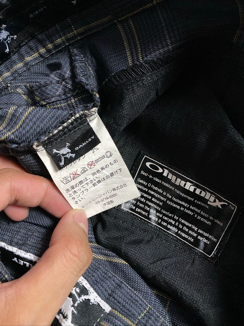 Oakley Golf Wear Stretch Pants Checkered Pattern, foto 9