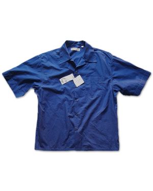 Kemeja Open Colar UNIQLO X MARNI BNWT Navy Blue