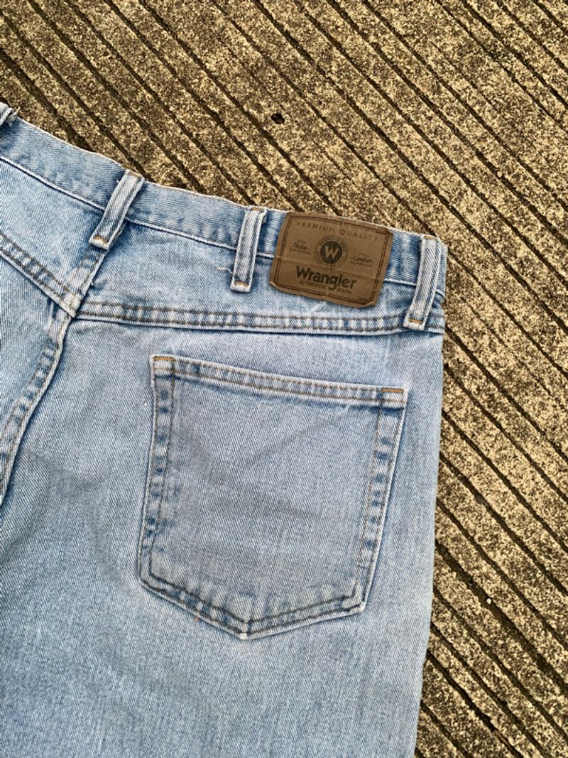Vintage wrangler blue wash, foto 4