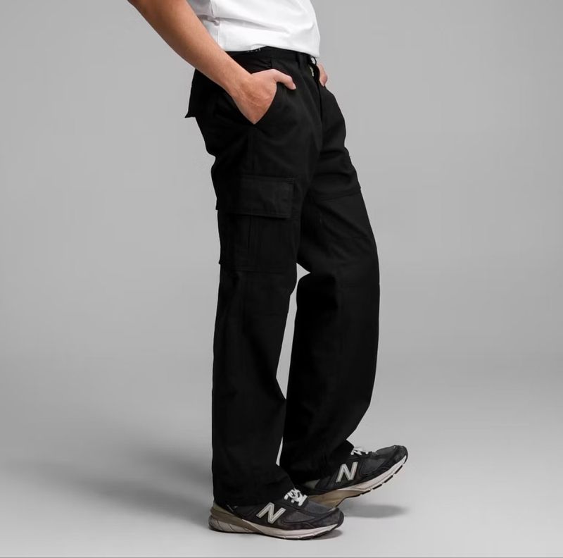 JB Celana Cargo Ripstop Hitam, foto 4