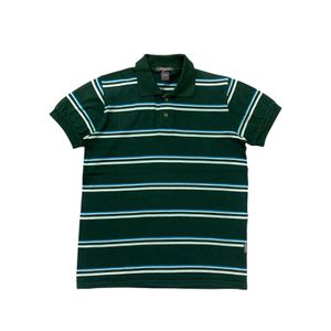 Polo Shirt Decked Out Pattern Stripe - Size S