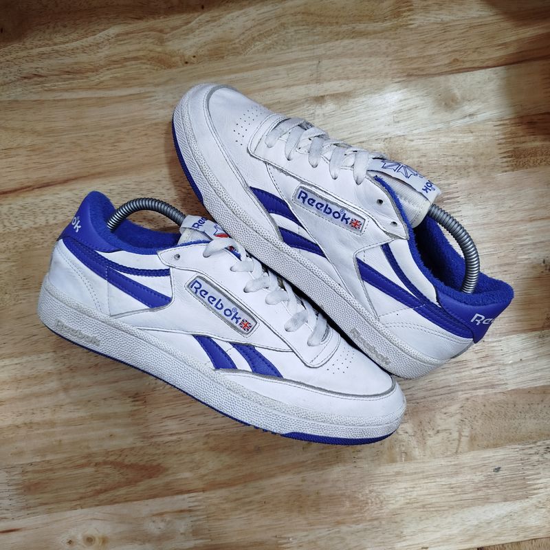 Reebok Casual Sneakers Pria white blue