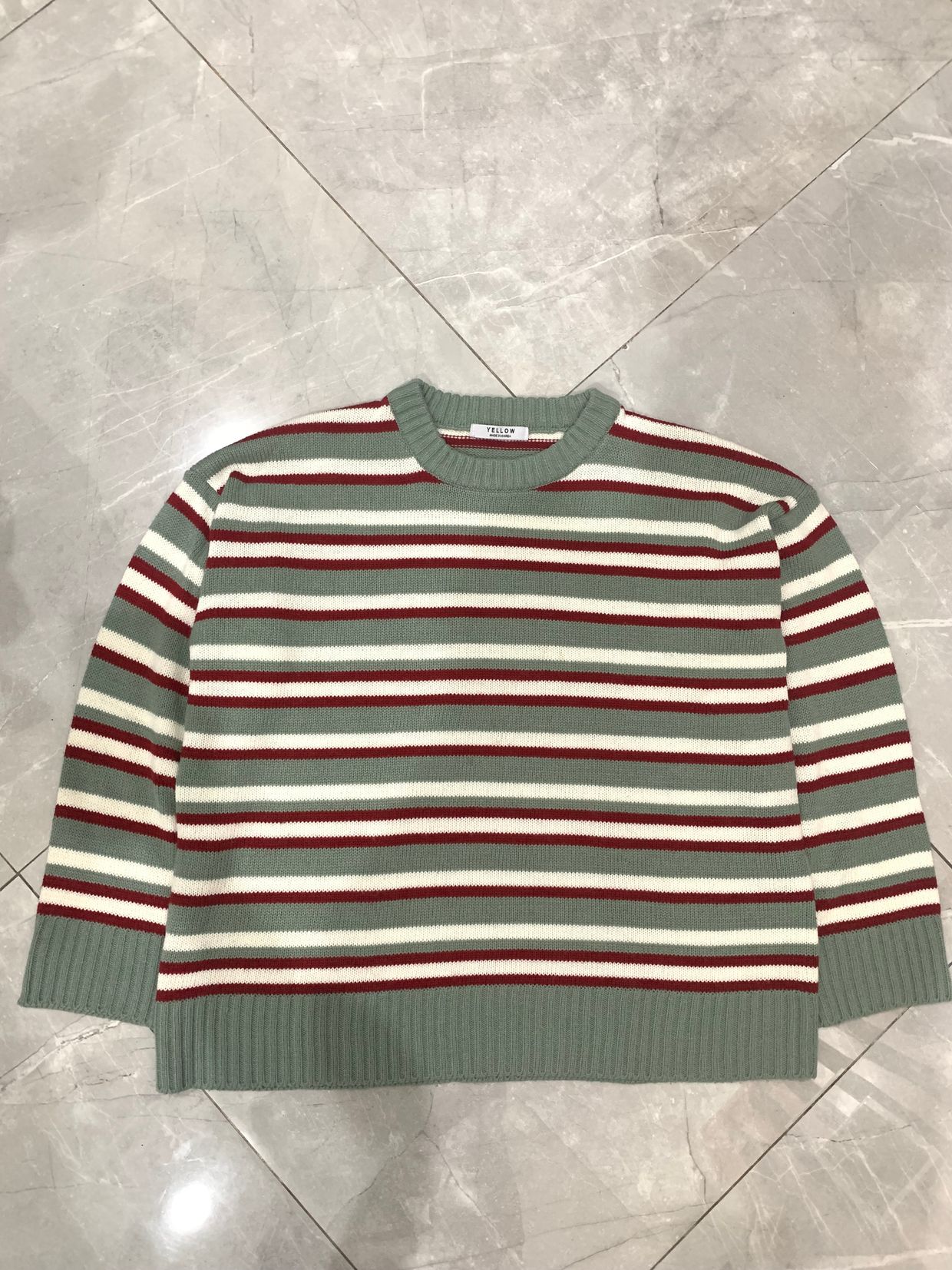Knitwear Stripe Made In Korea Size