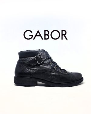 GABOR Germany Made Slovakia Service Boots Leather Men