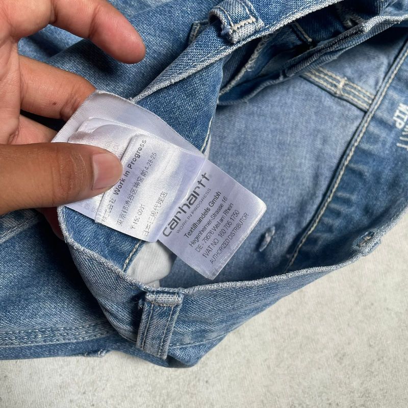 CARHARTT SIMPLE PANT LIGHT BLUE, foto 8