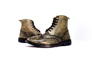 Thom Browne wingtip boots