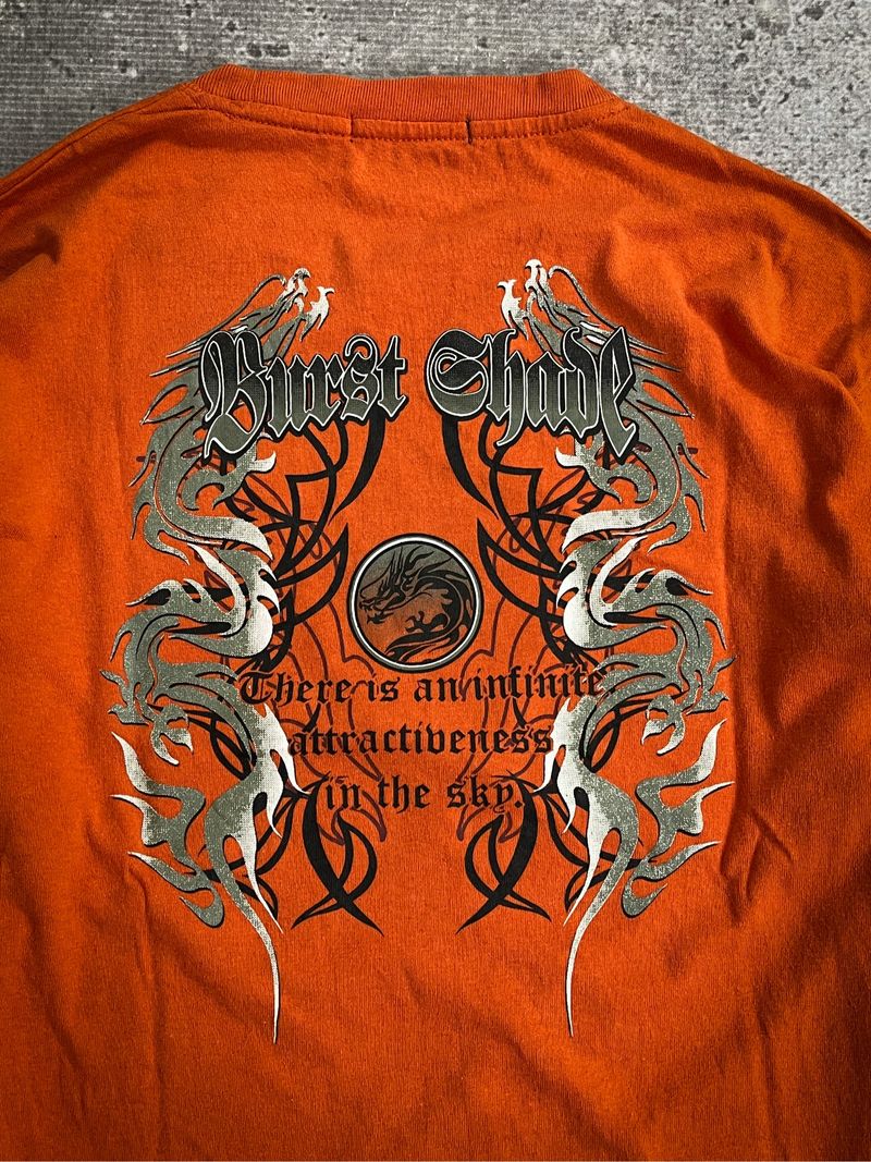 Sideway Tribal Dragon Longsleeve, foto 3