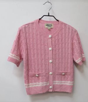 Cardigan Cable WHO.A.U Pink