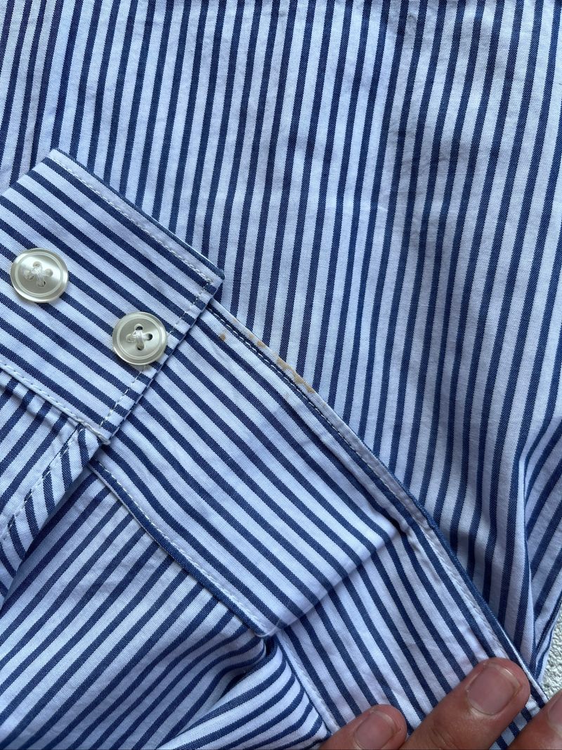 uniqlo stripe shirt, foto 8