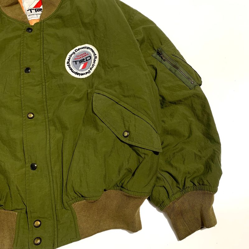 Vintage Avant Garde Bomber jacket Pria green, foto 3