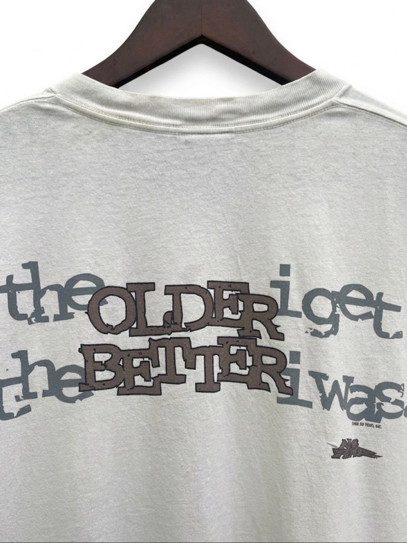 nofear vintage putih single stitch 1996 copyright, foto 3
