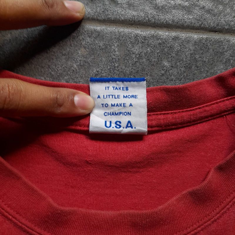 Kaos CHAMPION Basic Logo Tee Size XL, foto 4