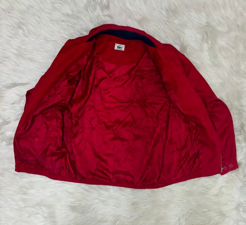 JACKET lacoste HARRINGTON Style Red, foto 6