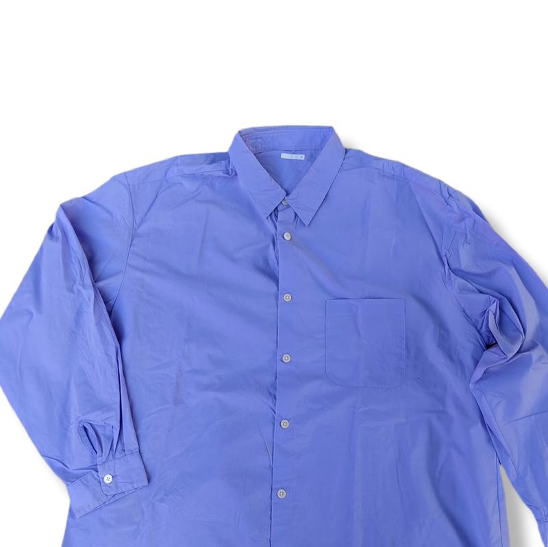 GU POCKET OVERSIZED LONG SHIRT | KEMEJA | MNZA, foto 2