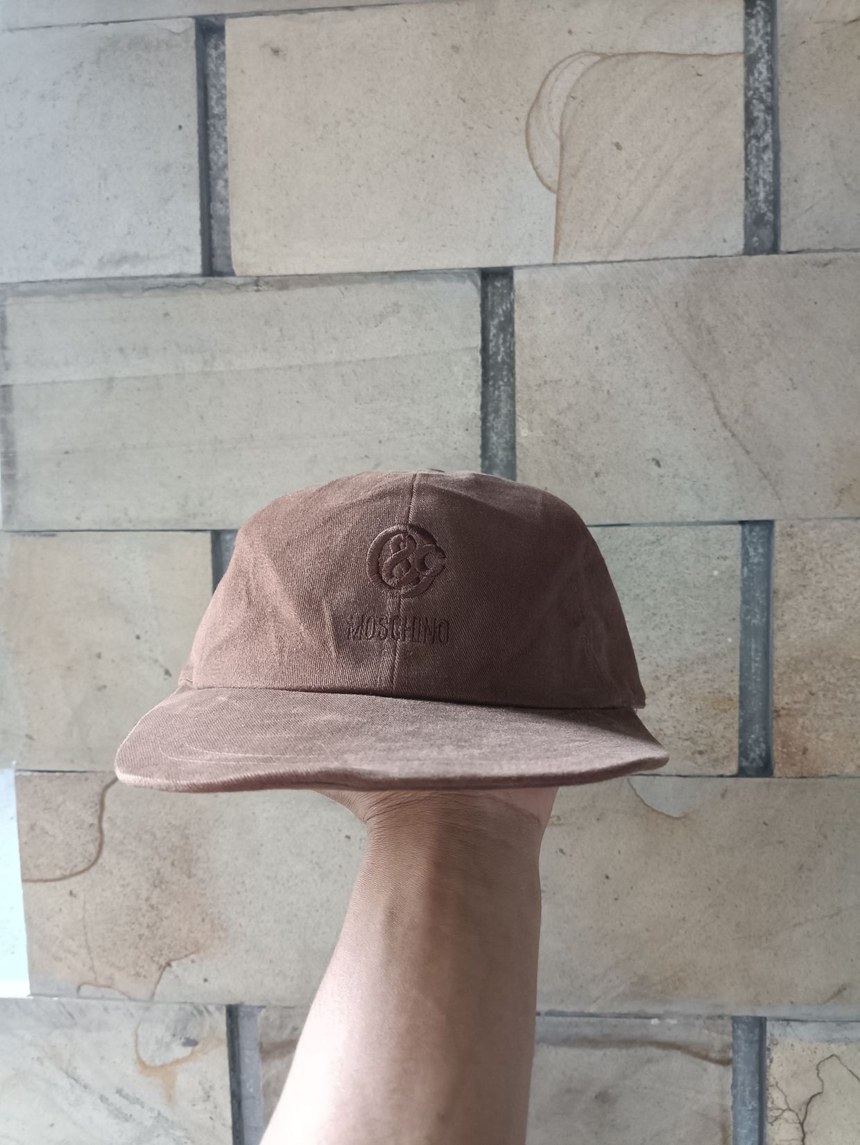 Moschino Luxury Casual Hat Wanita brown