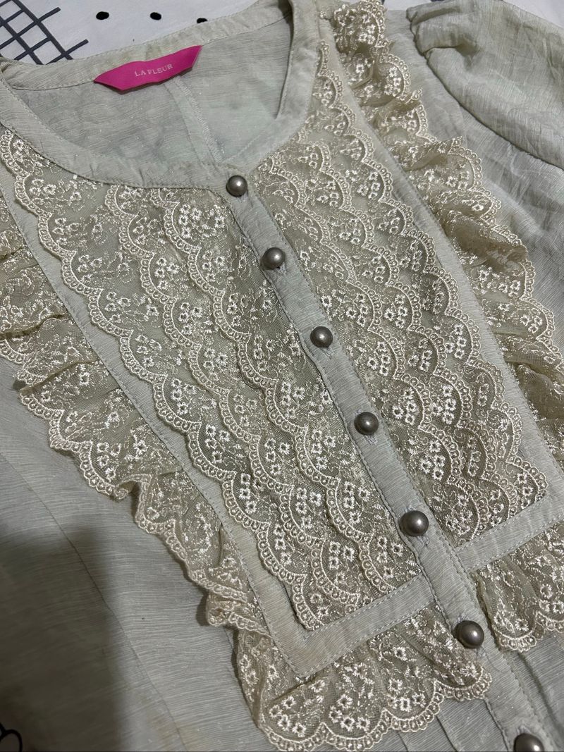 top lace ruffle, foto 3