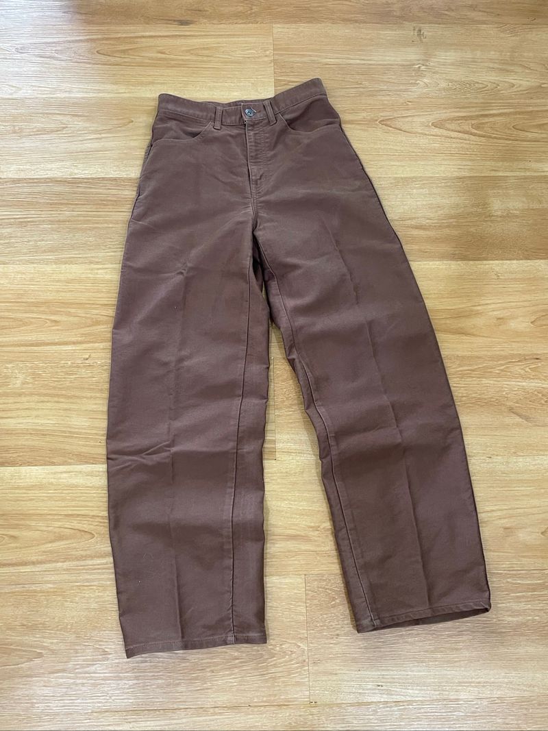 Uniqlo U Chocolate Brown Baggy, foto 2