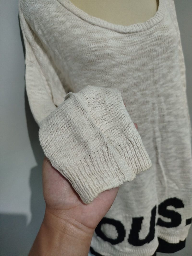 Zara Small Sweater Zara Strickpullover Sweater Oversize, foto 5