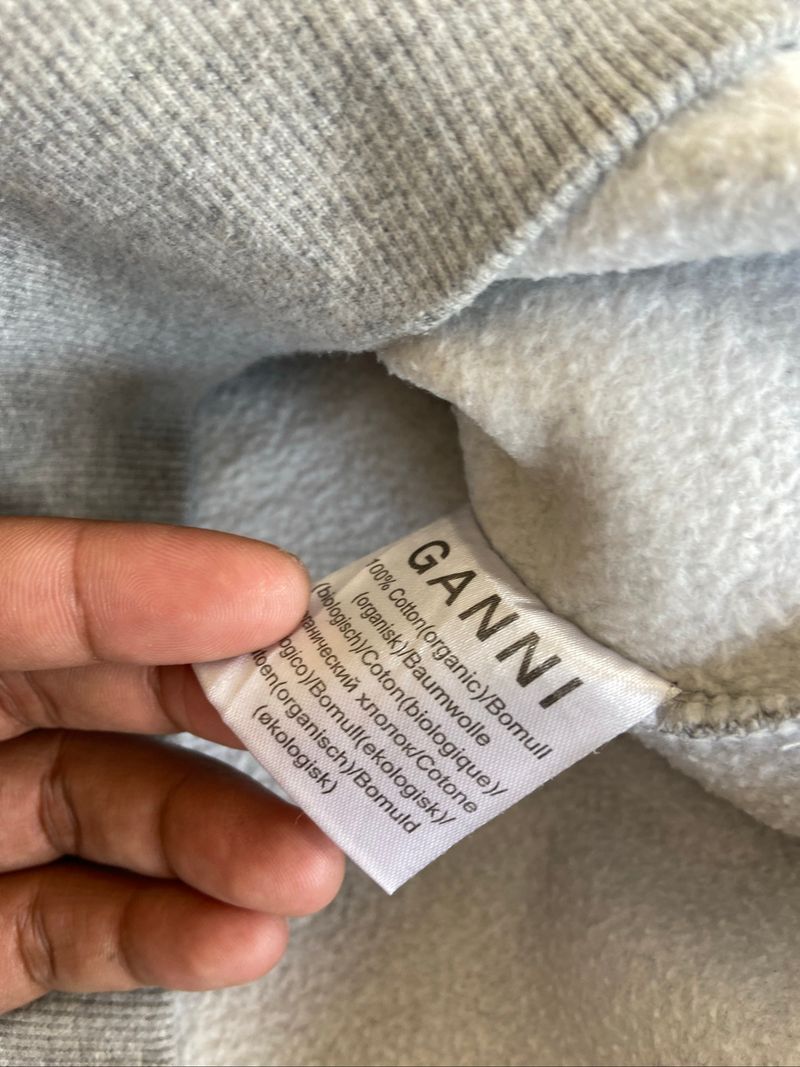 GANNI CREWNECK CROP, foto 5