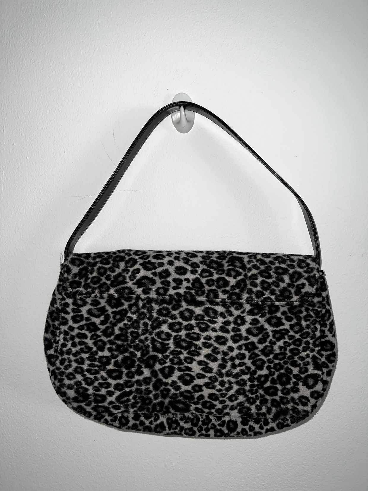 Leopard Print Shoulder Bag - never, foto 2