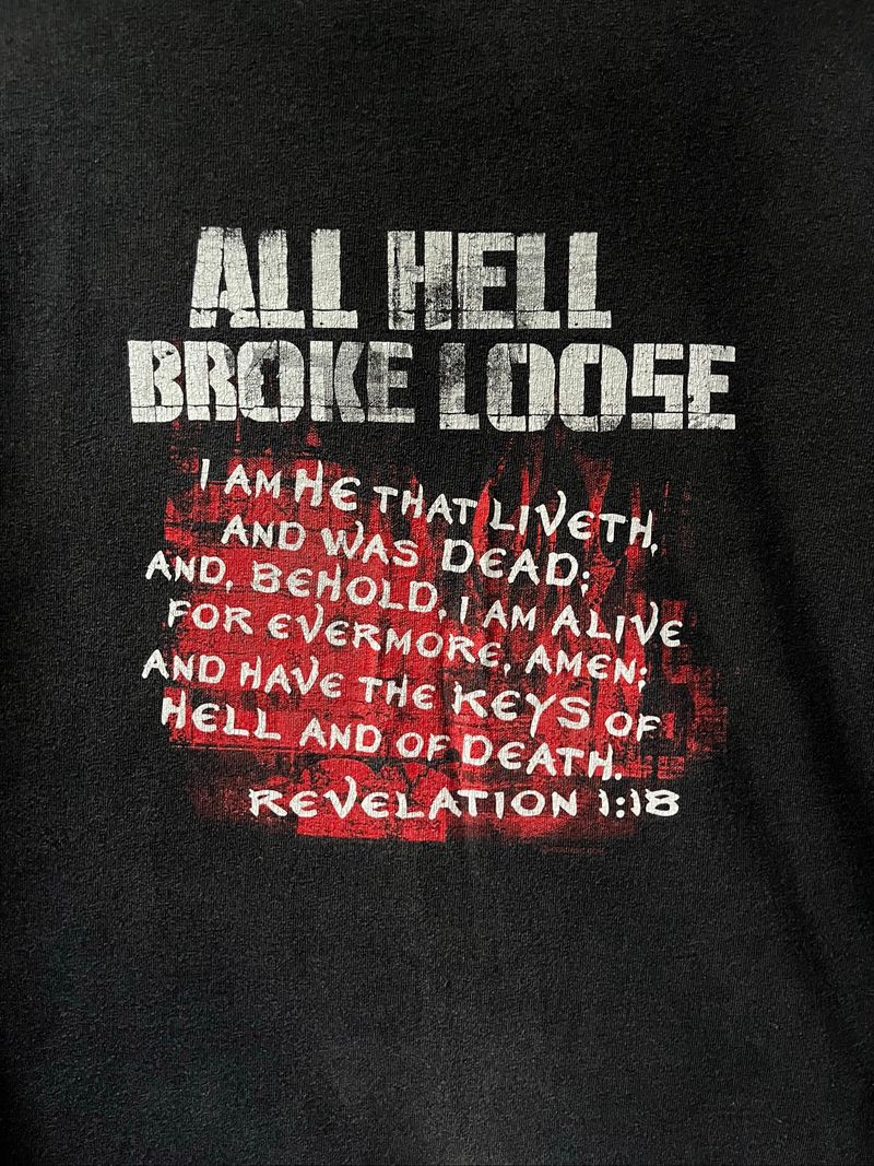 Vintage 90s jesus tee size XL, foto 4