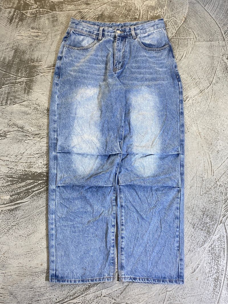 LAFUDGE STORE BAGGY WASHED PANTS, foto 2