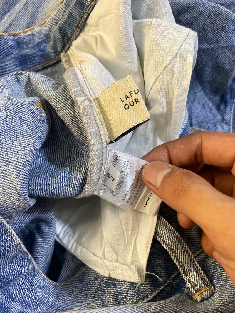 LAFUDGE STORE BAGGY WASHED PANTS, foto 5