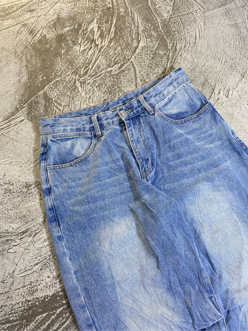 LAFUDGE STORE BAGGY WASHED PANTS, foto 4