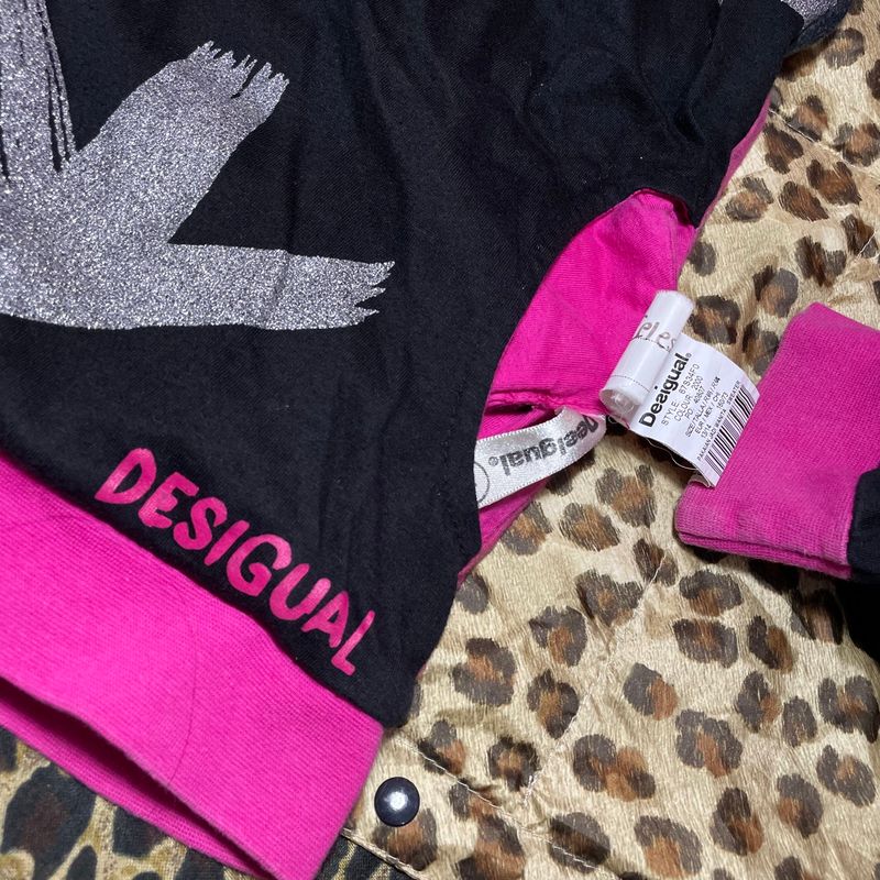 DESIGUAL Y2K GRAPHIC HOODIE JACKET, foto 4