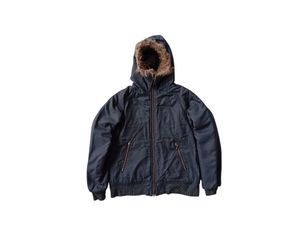 Coen puffer fur jacket