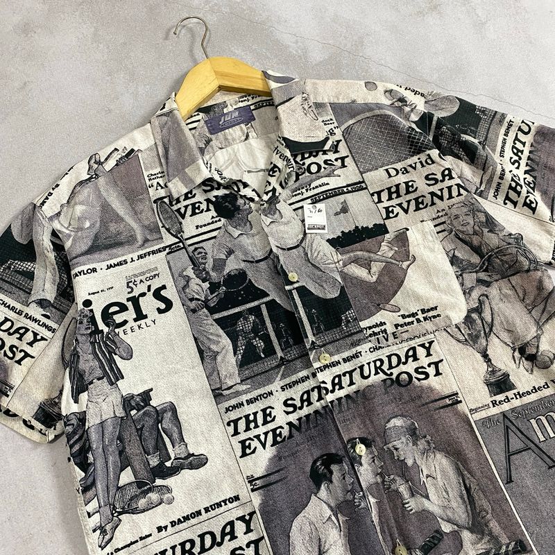 JUNMAN FIGURES AOP SHIRT, foto 3